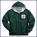 Hooded Jacket with School Emblem