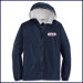 Hooded Jacket with School Emblem