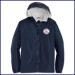 Hooded Jacket with School Emblem