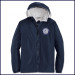 Hooded Jacket with School Emblem
