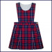 Bib Top Jumper with 2-Pleat Skirt
