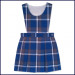 Bib Top Jumper with 2-Pleat Skirt