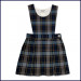 Bib Top Jumper with 2-Pleat Skirt: Longer Length