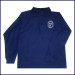 Classic Mesh Polo Shirt: Long Sleeve with St. Anne Embroidered Crest Logo