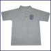 Classic Mesh Polo Shirt: Short Sleeve with St. Anne Embroidered Crest Logo