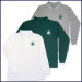 Classic Mesh Polo Shirt: Long Sleeve with Sacred Heart Logo