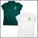 SFA Girls Mesh Polo Shirt: Short Sleeve