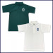 Classic Mesh Polo Shirt: Short Sleeve with Embroidered SJ Crown Logo