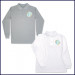 Classic Mesh Polo Shirt: Long Sleeve with School Logo