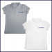 New Horizon White Girls Polo Shirt: Short Sleeve