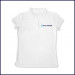 New Horizon White Girls Polo Shirt: Short Sleeve