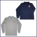 Soft Interlock Polo Shirt: Long Sleeve with Embroidered Logo