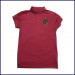Crimson Girls Performance Polo with JSerra Logo