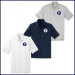 Unisex Performance Polo Shirt: Short Sleeve with School Logo