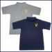 Classic Mesh Polo Shirt: Short Sleeve with Embroidered V Logo