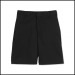 Black Flat Front Shorts