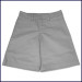 Grey Girls Flat Front Twill Shorts