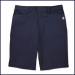 Girls FF Bermuda Shorts with Embroidered Fleur-de-Lis