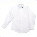 Oxford Shirt: Long Sleeve with GA Logo on Collar