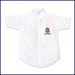 Oxford Shirt: Short Sleeve with Embroidered Logo on Pocket