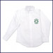 Oxford Shirt: Long Sleeve with School Logo on Pocket
