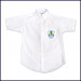 Oxford Shirt: Short Sleeve with School Logo on Pocket