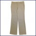 Khaki Girls Flat Front Slacks