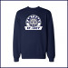 Crew Neck Sweatshirt with Large Panther Logo on Front