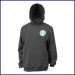 Hooded Pullover Sweatshirt with School Logo