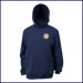 Hooded Pullover Sweatshirt with School Logo