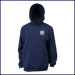 Hooded Pullover Sweatshirt with School Logo