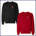 Crew Neck Sweatshirt with Embroidered Logo