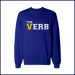 Crew Neck Sweatshirt with Large The Verb Logo