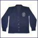 Cardigan Sweater with St. Anne Embroidered Crest Logo