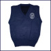 Sweater Vest with St. Anne Embroidered Crest Logo