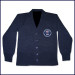 Cardigan Sweater with FABBA Emblem