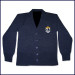 Cardigan Sweater with Embroidered SJ Crown Logo