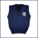 Sweater Vest with School Emblem