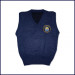 Sweater Vest with School Emblem