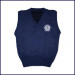 Sweater Vest with School Emblem