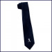 Self ~ Four-In-Hand Tie with St. Anne Embroidered "A" Crown Logo