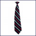 Regimental Striped Clip-On Tie