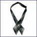 Plaid Continental Cross-Over Tie