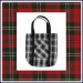 Plaid Tote Bag