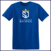 Cotton T-Shirt with Large Sea Kings Logo